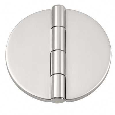 Stainless Steel Covered Round Hinge Ø 64 mm