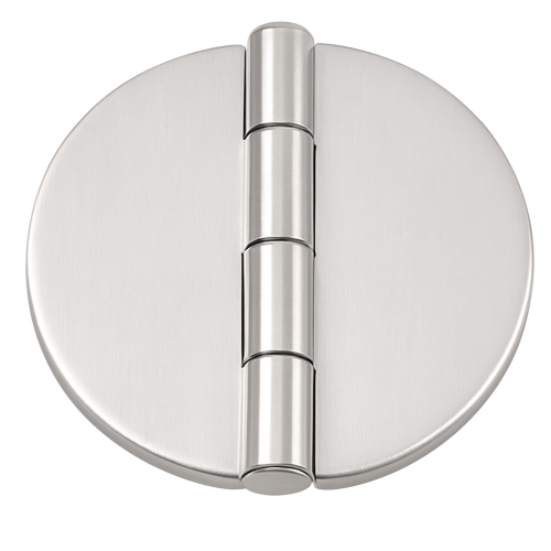 Stainless Steel Covered Round Hinge Ø 64 mm