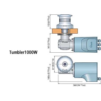 Capstan Quick Tumbler TB2 500W 12v Capstan Quick Tumbler TB2 500W 12v