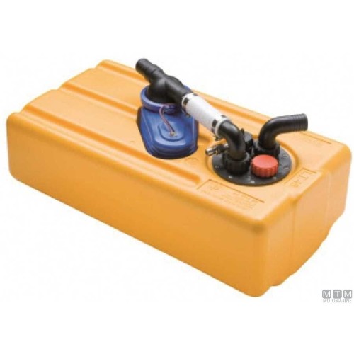 Réservoir à eaux usées avec pompe Jabsco 12 V, modèle standard, 73 l