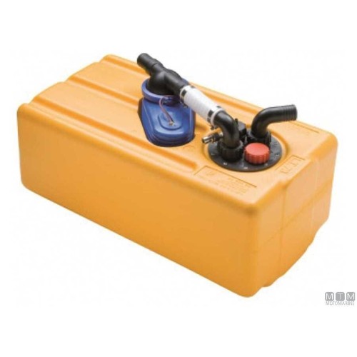 Réservoir à eaux usées avec pompe Jabsco 12 V, modèle standard, 73 l