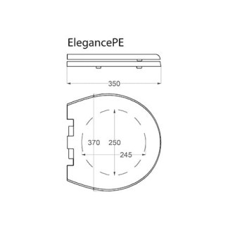 Spare Seat T-236FR for Tecma Elengance