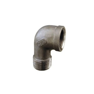Stainless Elbow 90° M-F 1