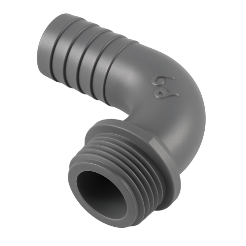 M Elbow Pipe-to-Hose G 3/4 x 12 Thread (