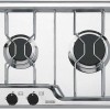 Stainless Steel Cooker Techimpex Lipari 2-Burner 470 x 340 mm