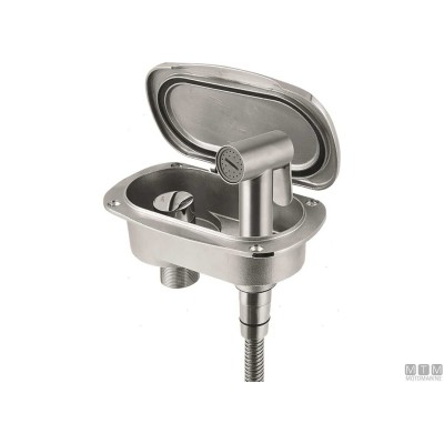 Edelstahl Duschmischerset mit 2,5 m Schlauch Edelstahl Duschmischerset mit 2,5 m Schlauch
