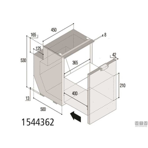 Fridge-Freezer Vitrifrigo C62DWi