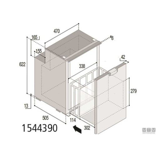 Fridge-Freezer Vitrifrigo C62DWi
