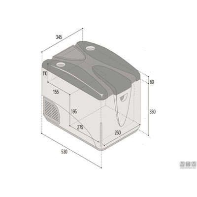 Portable Fridge Vitrifrigo C29D Portable Fridge Vitrifrigo C29D