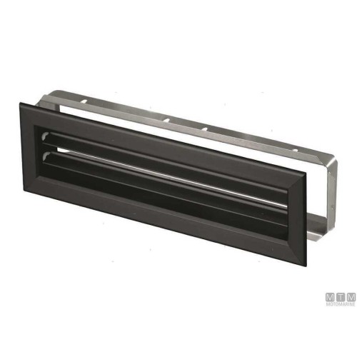 Black Grille Dometic MN2 370x77mm Sort