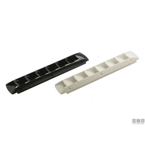 White Louvered vent 460 x 87mm