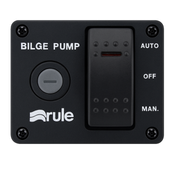 Control Panel 12v for Bilge Pumps (Rule Fail Safe) Control Panel 12v for Bilge Pumps (Rule Fail Safe)