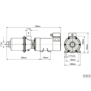 Bilgenpumpe CMG SBX6-220V Bilgenpumpe CMG SBX6-220V