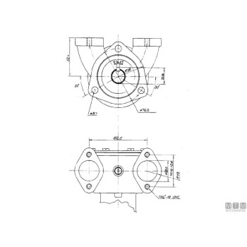 Johnson SPX F7B-9 Engine Cooling Pump (10-24014-01)