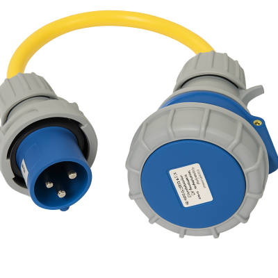 Electrical Cable Extension Ip67 ( Female 32amp and Male 16amp) Electrical Cable Extension Ip67 ( Female 32amp and Male 16amp)