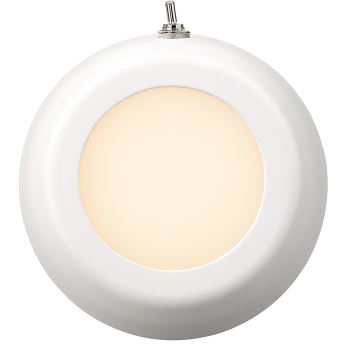 Waterproof Led Light with Switch 90mm warm white