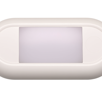 Elliptic LED dome light 12/24V  136 x H18mm
