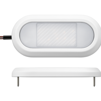 Elliptic LED dome light 12/24V 136 x H18mm Elliptic LED dome light 12/24V 136 x H18mm