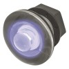 Round Blue LED Welcome Light Ø38mm
