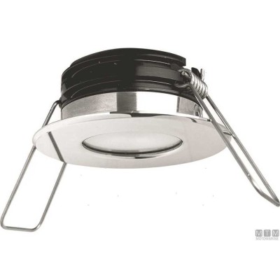 Stainless Led Light Astel Intensa - Warm Light - 80mm