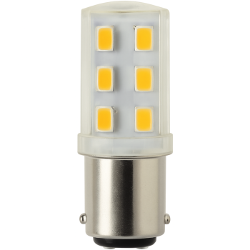 250lm BA15D LED Gel Bulb V 10-30 W 3 Lumen 250 H 60 mm