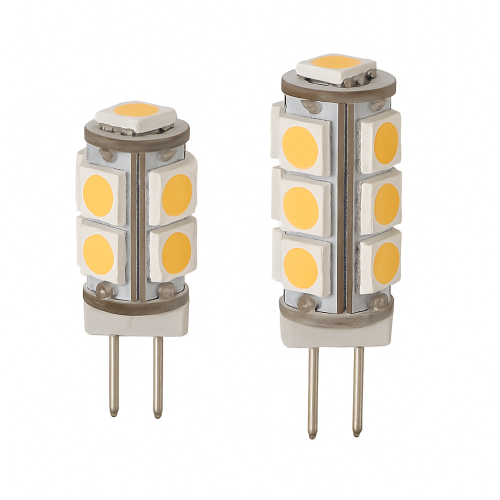 G4 Bottom Pin LED Bulbs V12 W1.6 Lumen 162 H39 mm G4 Bottom Pin LED Bulbs V12 W1.6 Lumen 162 H39 mm