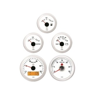 Water temperature Gauge VDO white 40-120º 52mm