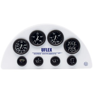 Oil Pressure Gauge 0-10bar Uflex Ultra Black 52mm Oil Pressure Gauge 0-10bar Uflex Ultra Black 52mm
