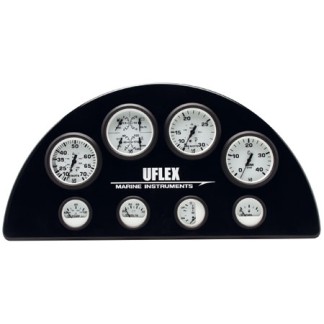 Oil Pressure gauge Uflex Ultra White 0-10 bar 52mm Oil Pressure gauge Uflex Ultra White 0-10 bar 52mm