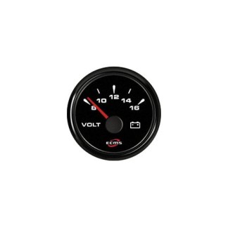 Indicateur de pression d’huile ECMS, 0-5 bar, D 52 mm