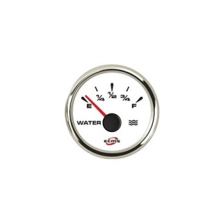 ECMS 10bar white oil pressure gauge ECMS 10bar white oil pressure gauge