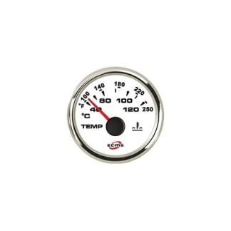 ECMS 10bar white oil pressure gauge ECMS 10bar white oil pressure gauge