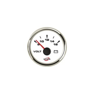 ECMS 10bar white oil pressure gauge ECMS 10bar white oil pressure gauge