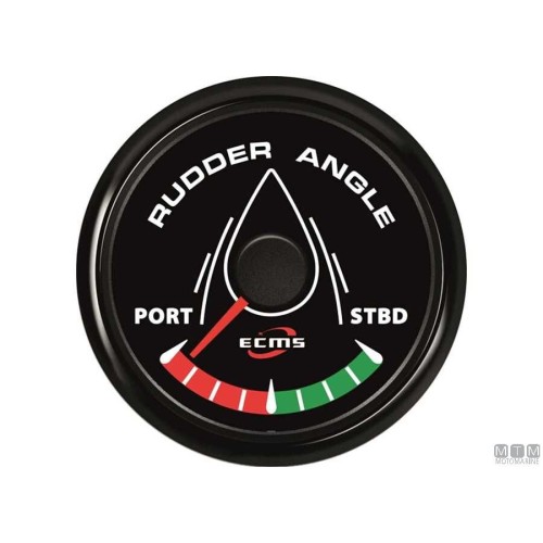 Öldruckmessgerät Schwarz ECMS 0-30 bar 52 mm