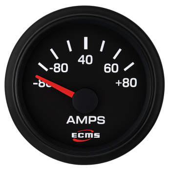 Analogic Ammeter with Shunt ECMS Black -80+80a 52 mm Analogic Ammeter with Shunt ECMS Black -80+80a 52 mm