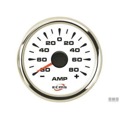 Trim Gauge ECMS White 0-190 Ohm 52mm