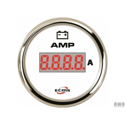 Trim Gauge ECMS White 0-190 Ohm 52mm