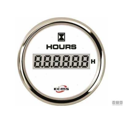 Trim Gauge ECMS White 0-190 Ohm 52mm
