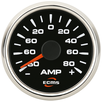 Trim Gauge ECMS Black-Chromed 0-190 Ohm 52mm