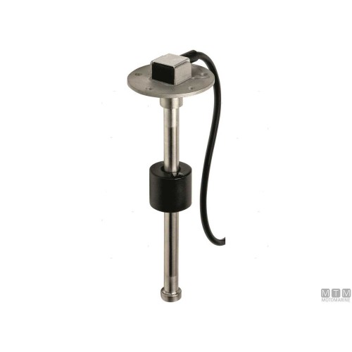 ECMS Stainless Steel water and fuel level senders 12-24v / 0-190ohm - 600mm