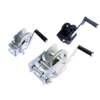 Black Manual winch 630KG 1 speed Black Manual winch 630KG 1 speed