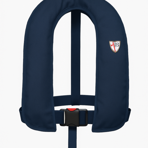 Vsg skipper 150 light inflatable lifejacket colour blue navy 