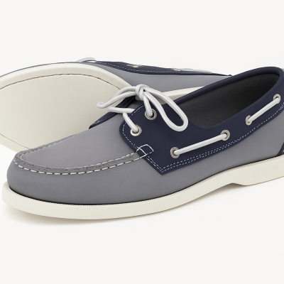 Orca Bay Sandusky Leather Shoes Size 41 Grey / Indigo