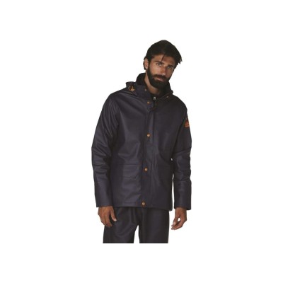 Jacket for Rainfall Helly Hansen Gale Blue - Size L