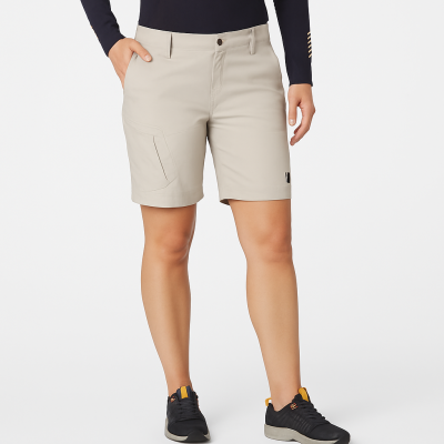 Helly Hansen QD Cargo Shorts für Damen Größe 48 (34) - Hellgrau Helly Hansen QD Cargo Shorts für Damen Größe 48 (34) - Hellgrau