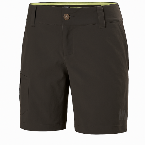Helly Hansen QD Cargo-Shorts für Frauen, Größe 42 (28), Farbe: Ebony Grey
