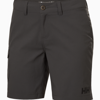 Helly Hansen QD Cargo Shorts for Women, Size 42 (28), Color: Ebony Grey