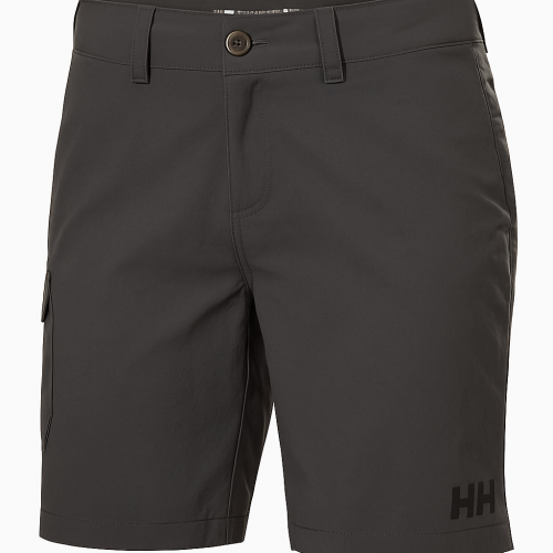 Helly Hansen QD Cargo-Shorts für Frauen, Größe 42 (28), Farbe: Ebony Grey