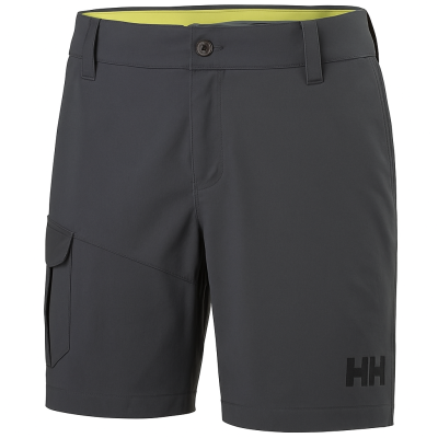 Helly Hansen QD Cargo-Shorts für Frauen, Größe 42 (28), Farbe: Ebony Grey