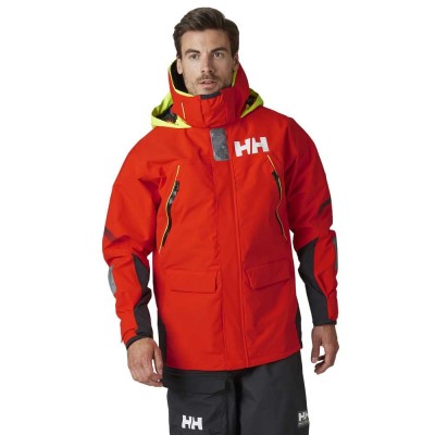 Veste de quart hauturière Helly Hansen Skagen rouge, taille L